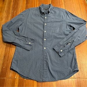 J. Crew Mercantile Flex Men’s Printed Button Down Shirt Medium